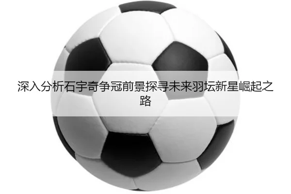 深入分析石宇奇争冠前景探寻未来羽坛新星崛起之路